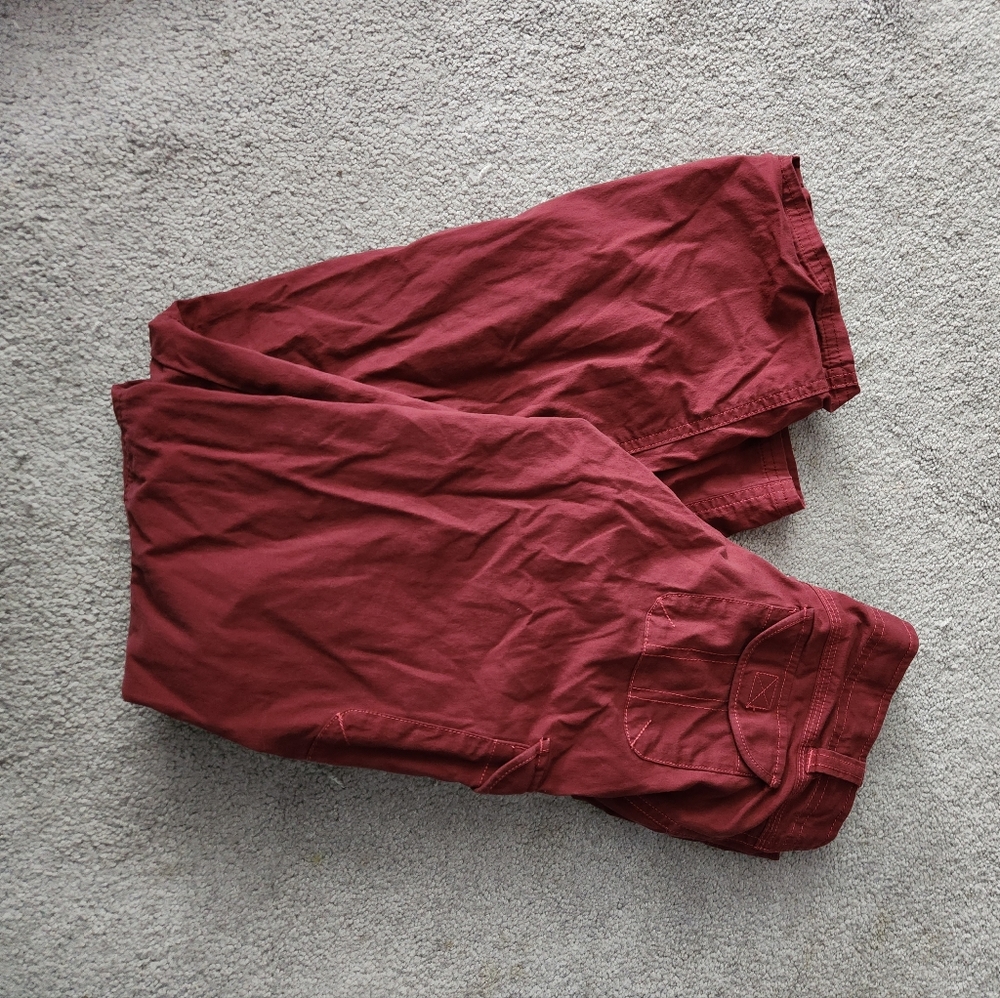 Kids Kuhl burgundy pants. washed but never worn. XL size 14